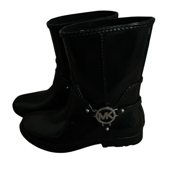 Michael Kors Shoes - Michael Kors Rain Black Boots Size 7